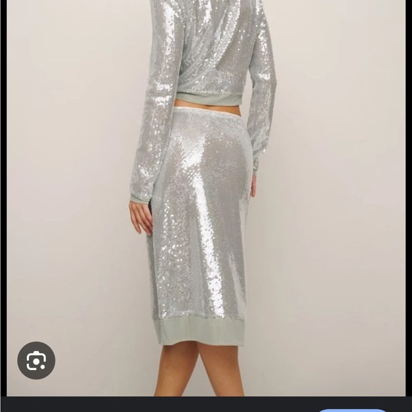 NWT Reformation Briar Knit Two Piece Set Size Smalll - Picture 11 of 13